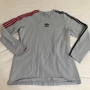 Long sleeve bicolor shirt